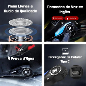 Intercomunicadores para Capacete - Lexin G2 | Império Das Motos