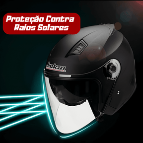 Capacete Aberto Preto | Império Das Motos