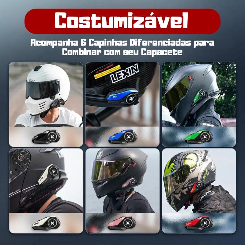 Intercomunicadores para Capacete - Lexin G2 | Império Das Motos