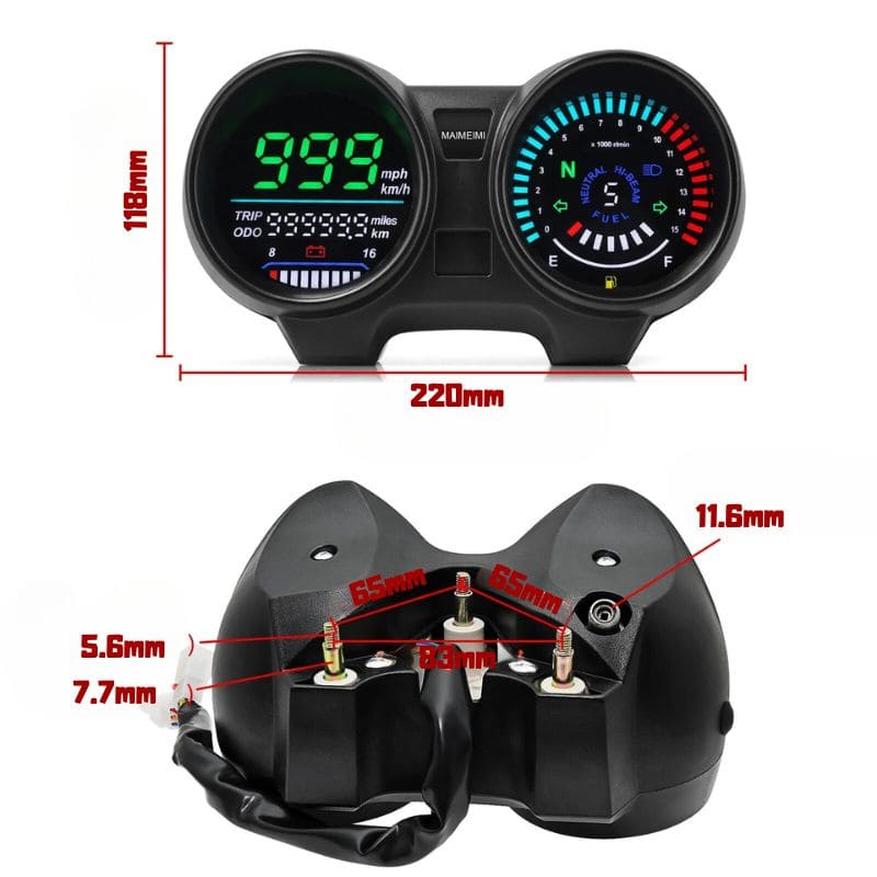 Painel Digital CG 150/125 e Fan 150 | Império Das Motos